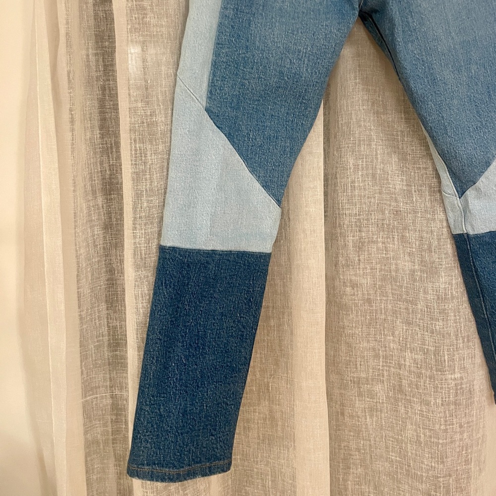 Rare! Levi’s Redone Patchwork Pieced 501s Skinny … - image 8